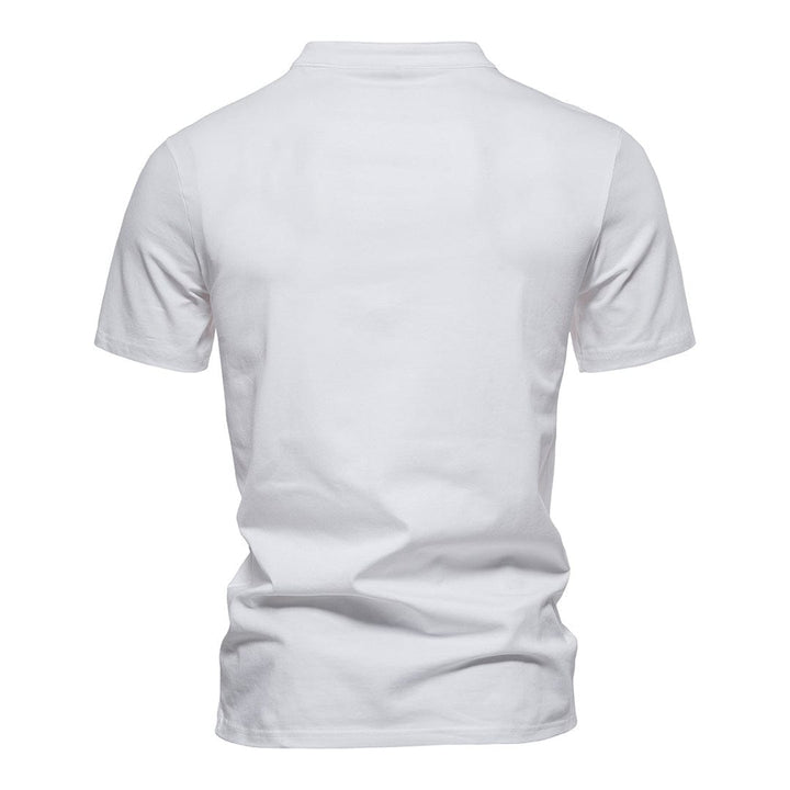 Premium V-Ausschnitt T-Shirt für Herren – lässig & bequem
