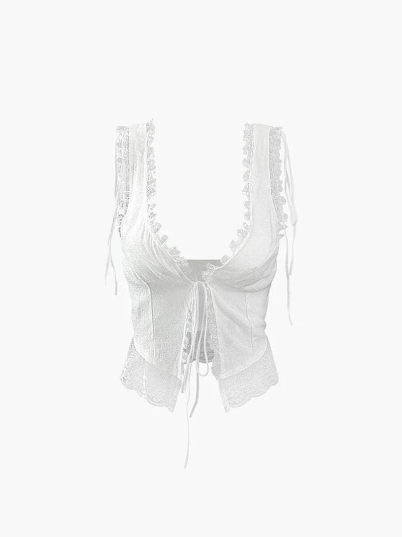 Elegantes, lässiges Spitzentop für Damen - SchmiedeMode