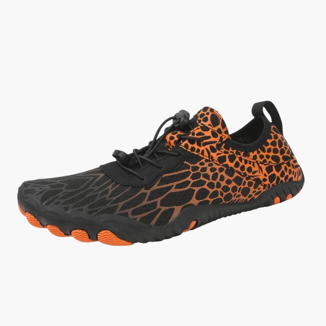 Unisex Barfußschuhe mit gemustertem Mesh Obermaterial