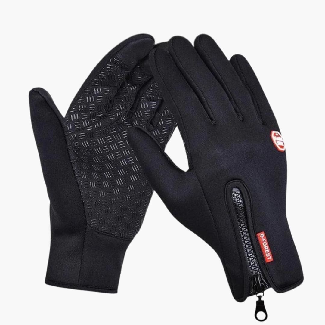Unisex Handschuhe mit Touchscreen Spitzen und elastischen Bündchen