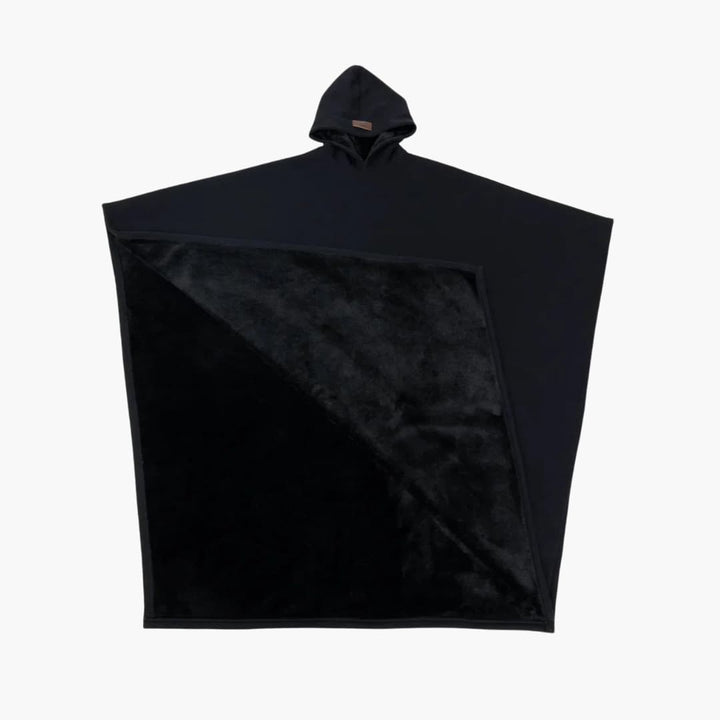 Unisex Poncho Decke mit Kapuze und weiter Passform