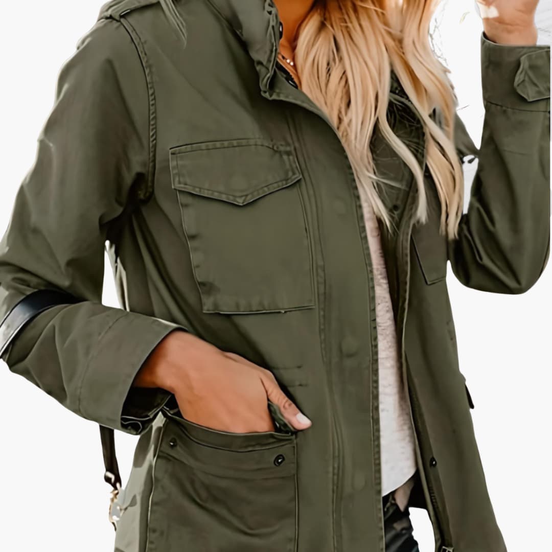 Übergangsjacke mit Taschen für Damen